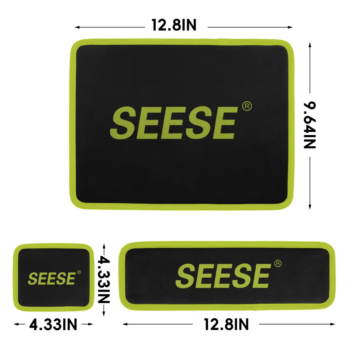 【Dealsforyoudays】Seese 3PC Flexible Magnetic Tool Mat & Tray Holder - Magnetic Tool Tray, Flexible Magnetic Mat, PVC & Non-Slip for Garage Workshop, Auto Repair Tools Fathersdaygiftideas Fathersdaygift