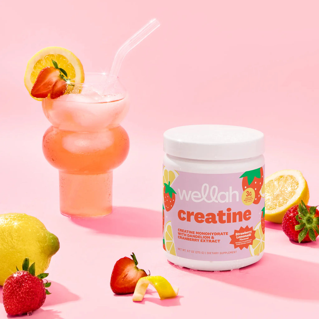 Wellah Nutrition Creatine Monohydrate - 50 Servings, 3G Creatine, Supports Energy, Muscle Recovery & Strength, Cognitive Health
