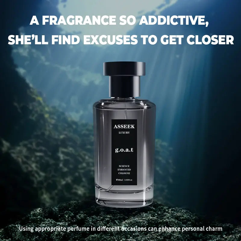 ASSEEK G.O.A.T Midnight Marine Man Men'S Perfume-Oceanaroma 80Ml Woody Amber Fragrance Eau Deparfum Long Lasting Cologne Gift -Edp Intense